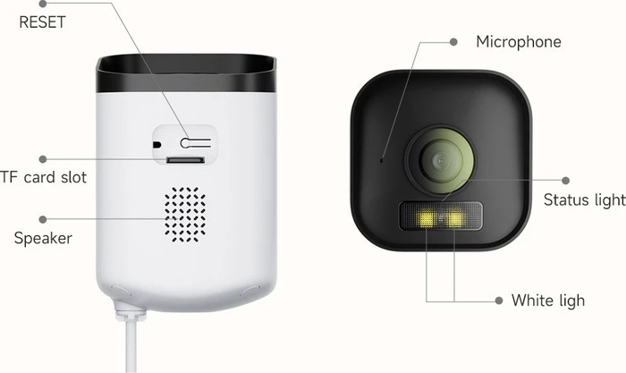 Arenti O3 4MP Outdoor WLAN-Überwachungskamera