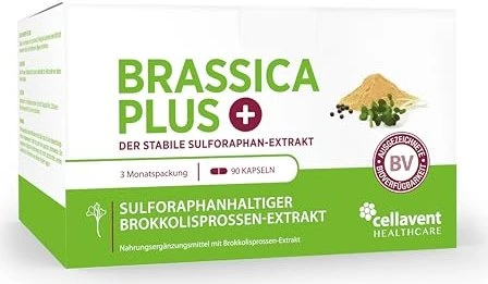 Cellavent Sulforaphan Brassica Plus Kapseln, 90 Stück (3x 30 Stück)