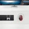 Ugreen MU006 Ergonomic Wireless Mouse, rot/schwarz, USB/Bluetooth Vorschaubild