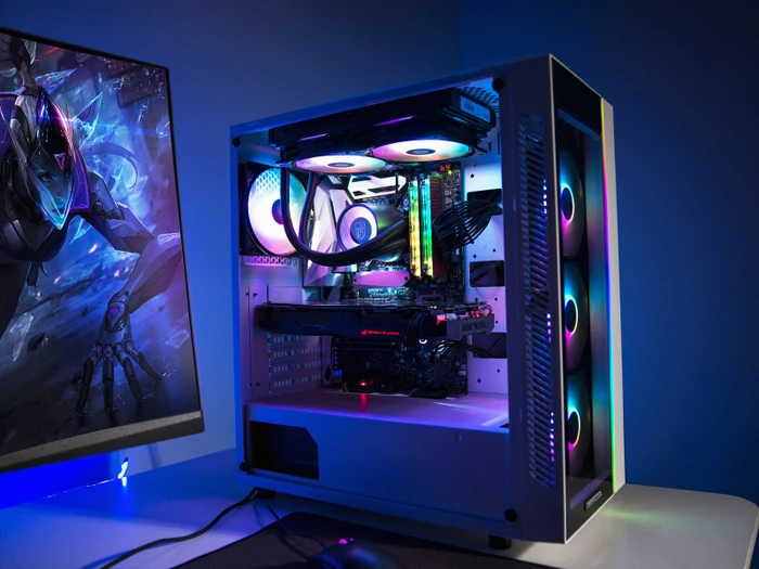 DeepCool Matrexx 55 ADD-RGB WH weiß, Glasfenster