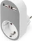 Digitus Universal Steckdosenadapter mit 2x USB-A weiß/grau Vorschaubild