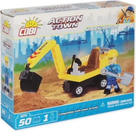 Cobi Action Town Mini Excavator