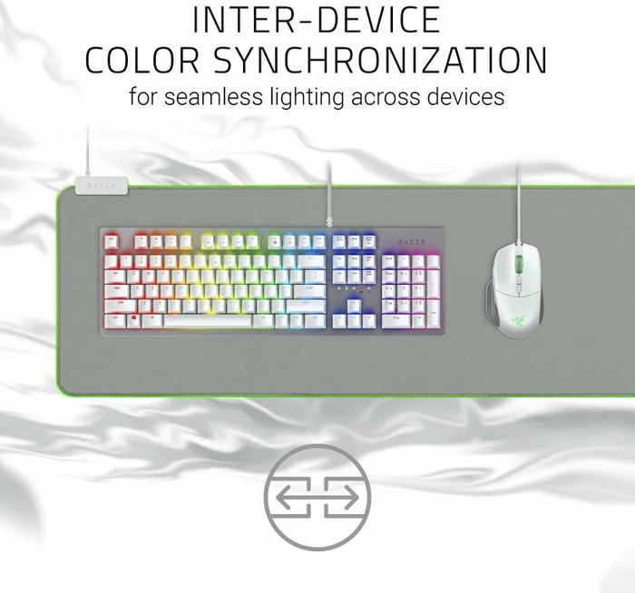 Razer Goliathus Extended Chroma Mercury White Edition