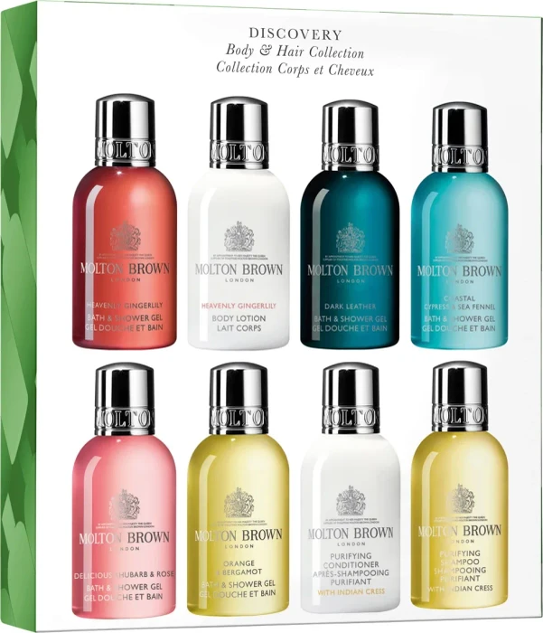 Molton Brown Discovery Body & Hair 5x DG 50ml + BL 50ml + Shampoo 50ml + Conditioner 50ml Geschenkset