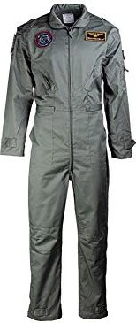 Mil-Tec US Fliegerkombi Kids mit Abzeichen Overall oliv (Junior)