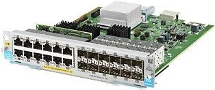 HPE Gigabit Switch, 12x RJ-45, 12x SFP, PoE+
