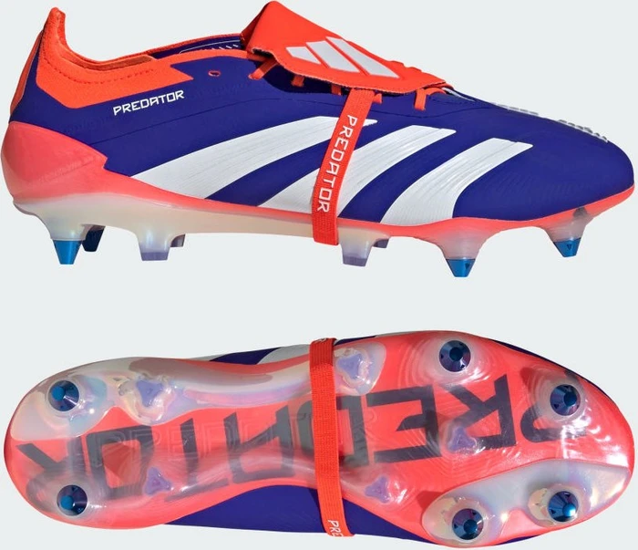 adidas Predator Elite Fold-Over Tongue SG lucid blue/cloud white/solar red