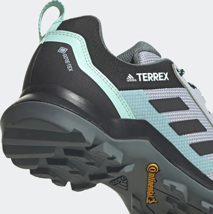 adidas Terrex AX3 GTX halo silver/core black/acid mint (Damen)