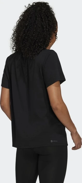 adidas Trainicons 3-Streifen Funktionsshirt kurzarm schwarz/weiß (Damen)
