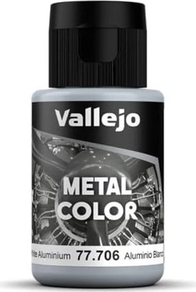 Vallejo Metal Color 706 white aluminium, 32ml