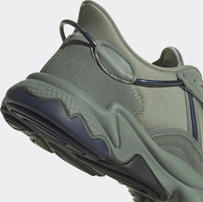 adidas Ozweego silver green/black blue met. (Herren)