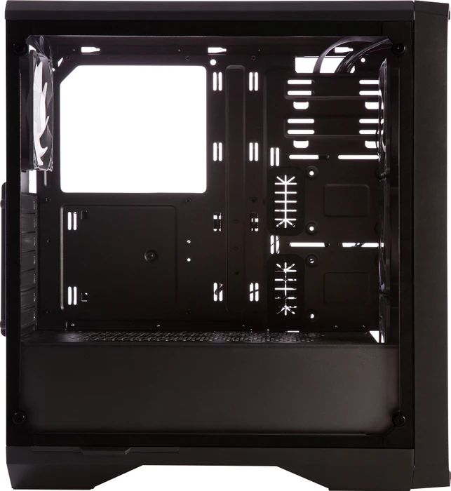 BitFenix Enso Mesh 4ARGB, schwarz, Glasfenster