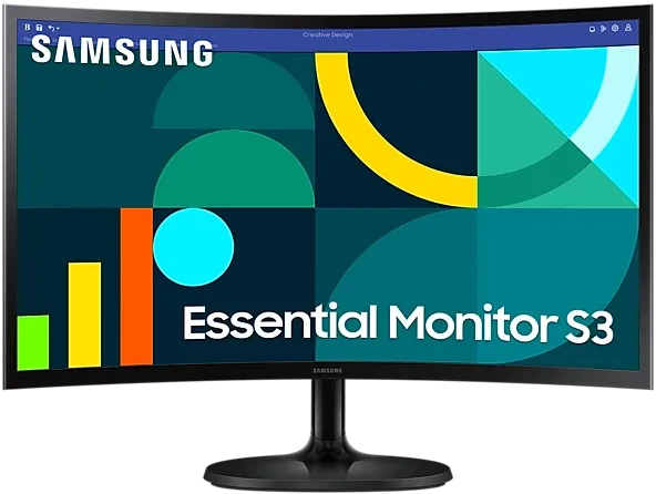 Samsung Essential Monitor S3 S36GD, 24"