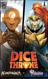 Dice Throne Kampfmönch vs. Paladin