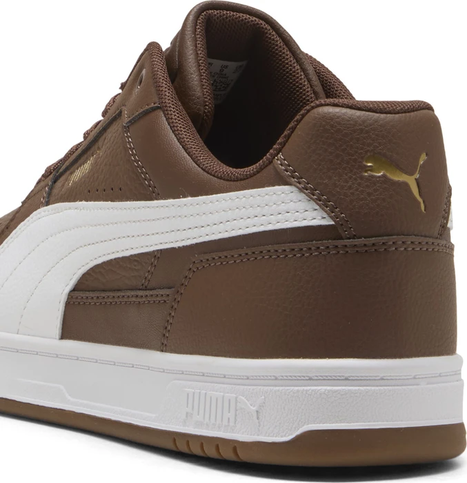 Puma Caven III chestnut brown/puma white/gold