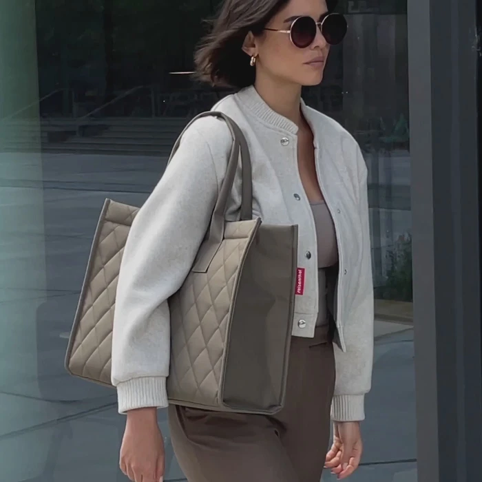 Reisenthel daily Shopper puffer stone