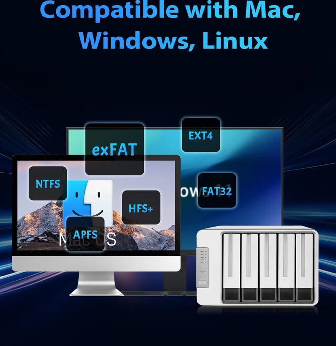 TerraMaster D5-310, USB-C 3.0
