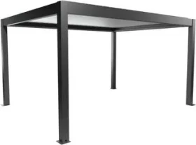 Biohort Pergola 4.5x3.5 dunkelgrau-metallic/silber-metallic