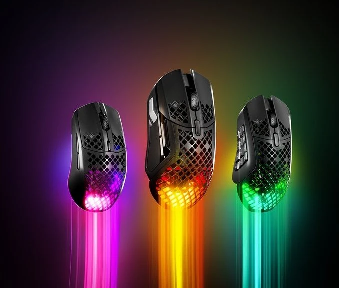 SteelSeries Aerox 5 schwarz, USB