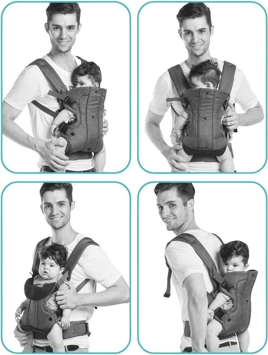 Fillikid Walk 4in1 Babytrage mint melange