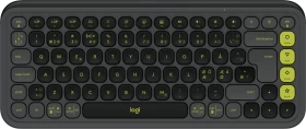 Logitech POP Icon Keys, Graphite & Green, Logi Bolt, USB/Bluetooth, ND (920-013273)