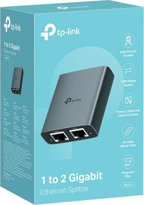 TP-Link Gigabit Switch, 3x RJ-45