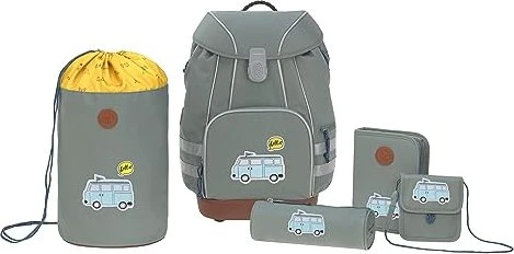 Lässig Adventure Schulrucksack-Set, 5-tlg.