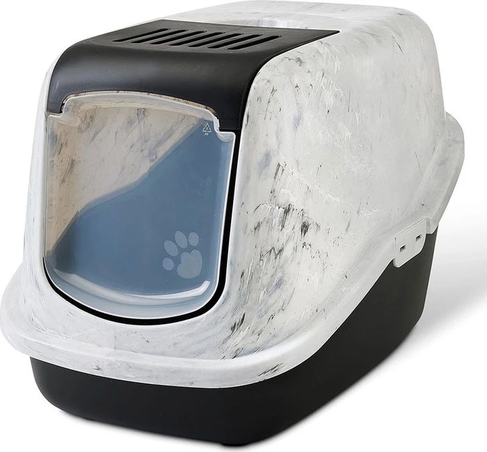 Savic Nestor Katzentoilette, amazon green/marble