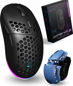 Nyfter NYF 22 Wireless Gaming Mouse Black/Blue, USB