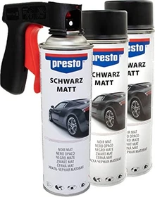 Presto Rallye Spray schwarz matt