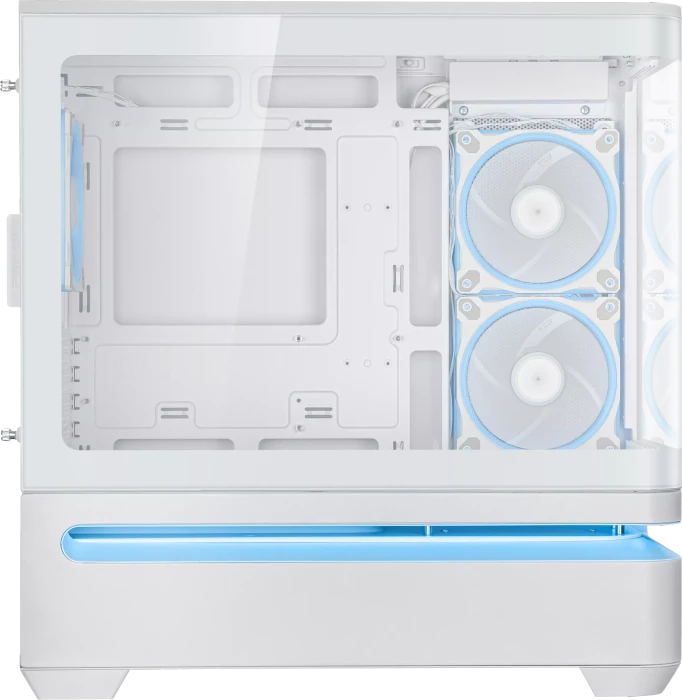 ASUS Prime AP202 ARGB, weiß, Glasfenster