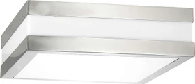 Rabalux Stuttgart satin-chrom/weiß