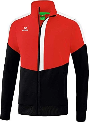 Erima Squad Worker Trainingsjacke rot/schwarz/weiß (Herren)
