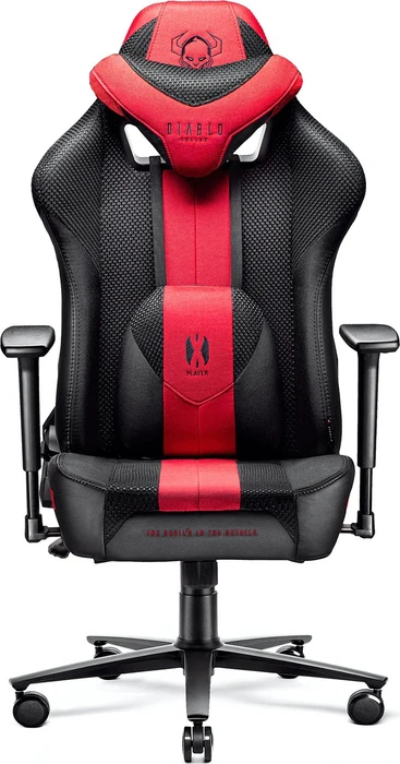 Diablo Chairs X-Player 2.0 Kids Gamingstuhl, schwarz/rot