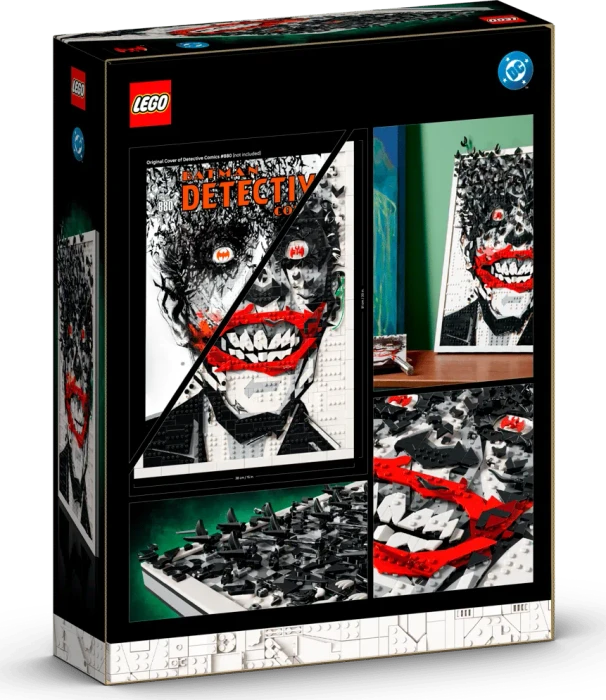 LEGO Art - Joker Wall Art Comic Cover