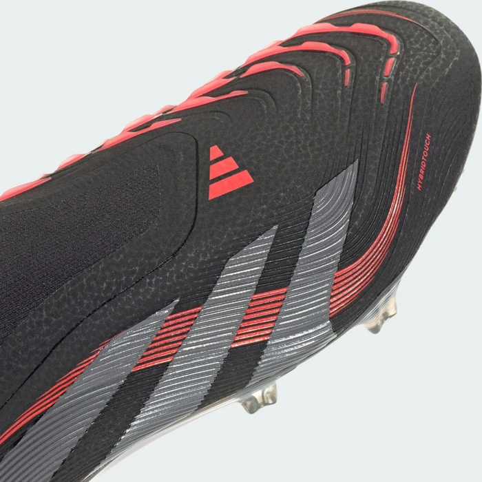 adidas Predator Elite Laceless FG core black/grey four/lucid red