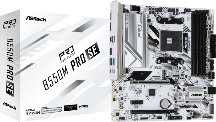 ASRock B550M Pro SE (AMD AM4)