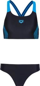 Arena Openings Bikini-Set schwarz/türkis (Damen)