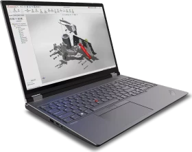 Lenovo ThinkPad P16 G2, Storm Grey, Core i7-13700HX,     32GB RAM,   1TB SSD, RTX 3500 Ada Generation, DE
