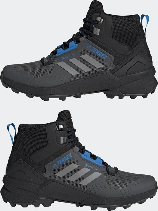 adidas Terrex Swift R3 Mid GTX core black/grey three/blue rush (Herren)