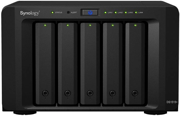 Synology DiskStation DS1515+, 6GB RAM, 4x RJ-45 1000Base-T, 4x USB-A 3.0