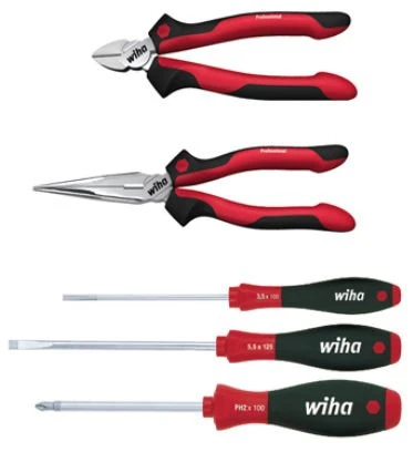 Wiha Z 99000305 Professional Mix Handwerkzeugset, 5-tlg.