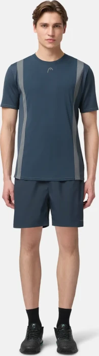 Head Club 25 Tech Funktionsshirt kurzarm navy (Herren) (811725-NV) – Bild 6