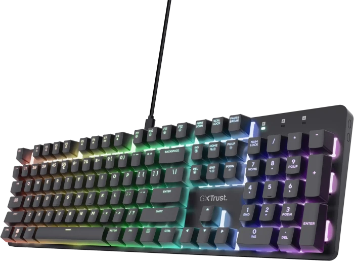 Trust Gaming GXT 871 Zora, LEDs RGB, Huano WHITE, USB, US