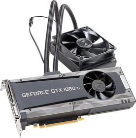 EVGA GeForce GTX 1080 Ti SC2 Hybrid Gaming iCX, 11GB GDDR5X, DVI, HDMI, 3x DP