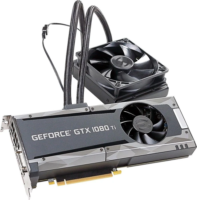 EVGA GeForce GTX 1080 Ti SC2 Hybrid Gaming iCX, 11GB GDDR5X, DVI, HDMI, 3x DP