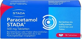 Stada Paracetamol Stada 500mg Tabletten, 10 Stück