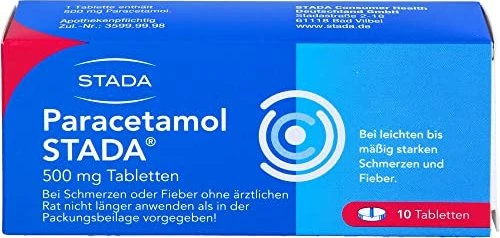 Stada Paracetamol Stada 500mg Tabletten, 10 Stück