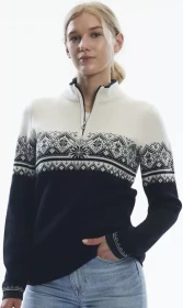 Dale of Norway Moritz Strickpullover black/white/dark charcoal (Damen)