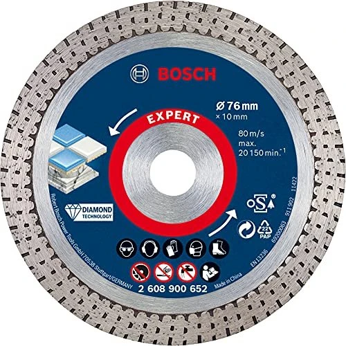 Bosch Professional EXPERT Diamond Metal Wheel Diamanttrennscheibe, 76x1.5x10mm, 1 Stück